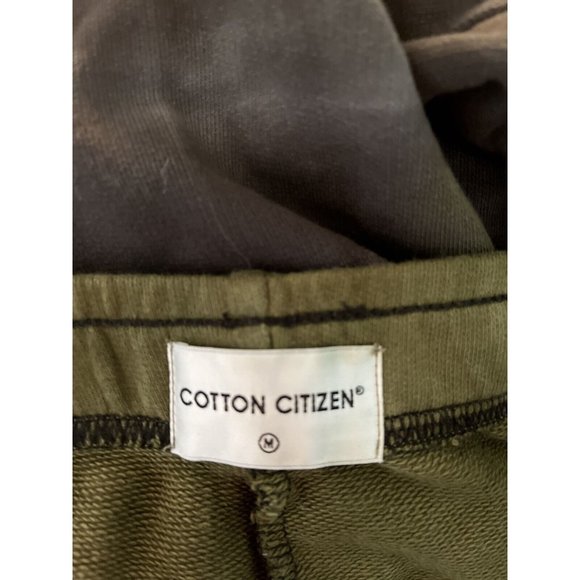 Cotton Citizen Milan Tie Dye Green Moss Ombré Sweatpants M - Picture 6 of 7